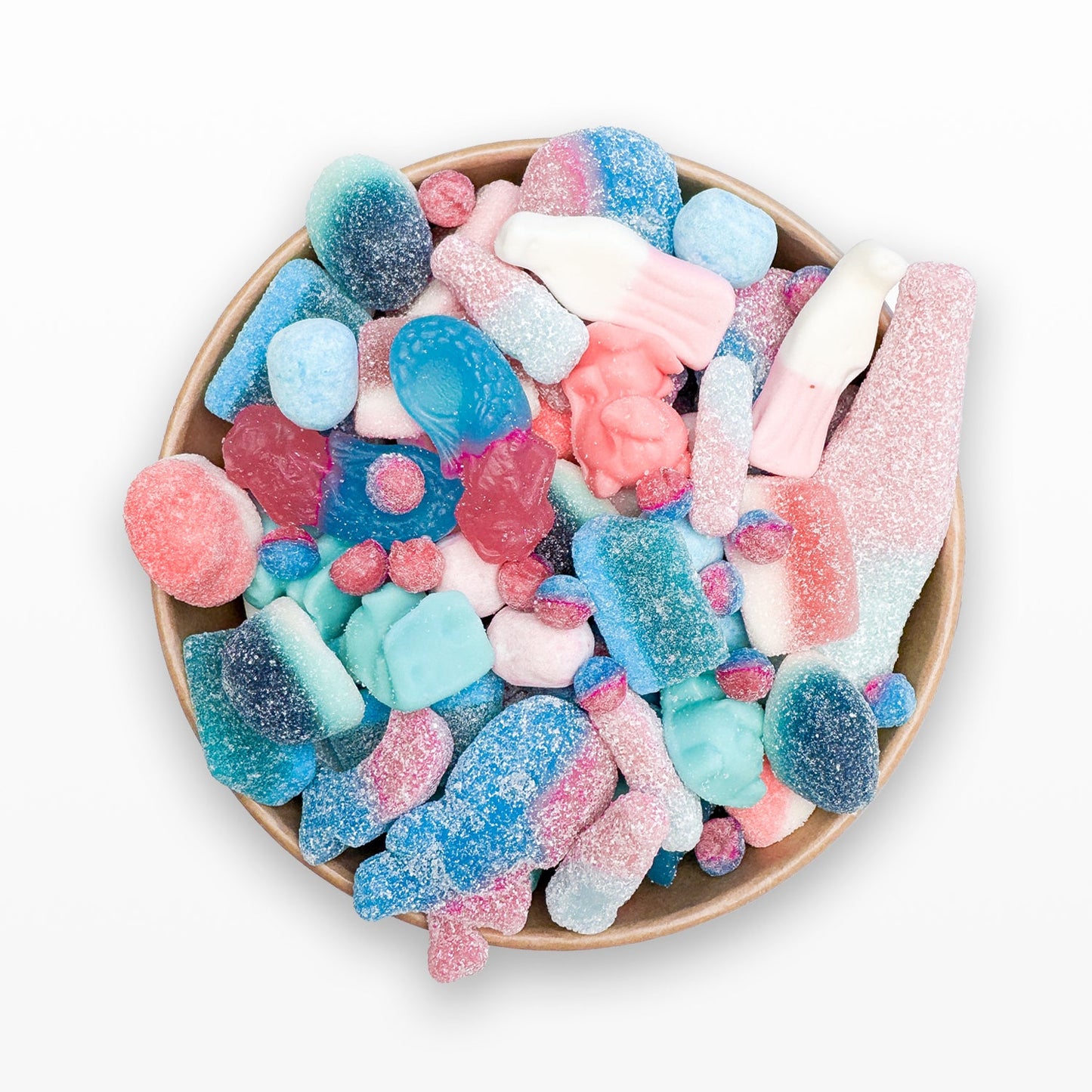 Pink and Blue Pick N Mix β Bubblegum, Blue Raspberry & Strawberry Heaven