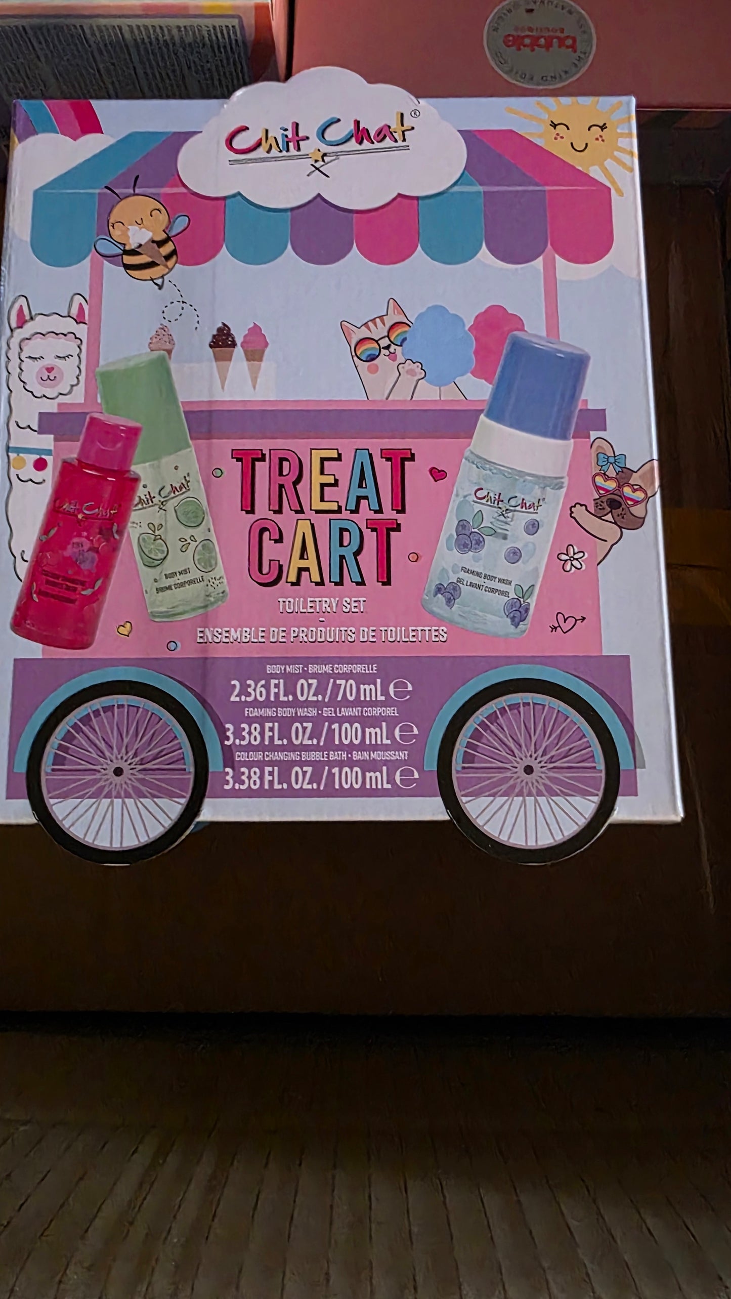Chit Chat Treat Cart Toiletry Gift Set