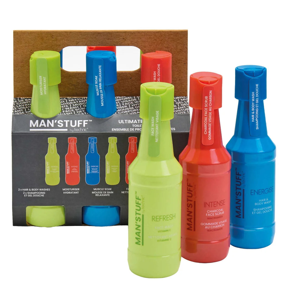 Technic Man'stuff Ultimate Six Pack Toiletry Gift Set