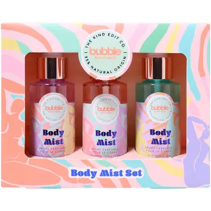 The Kind Edit Co. Bubble Boutique Body Mist Gift Set