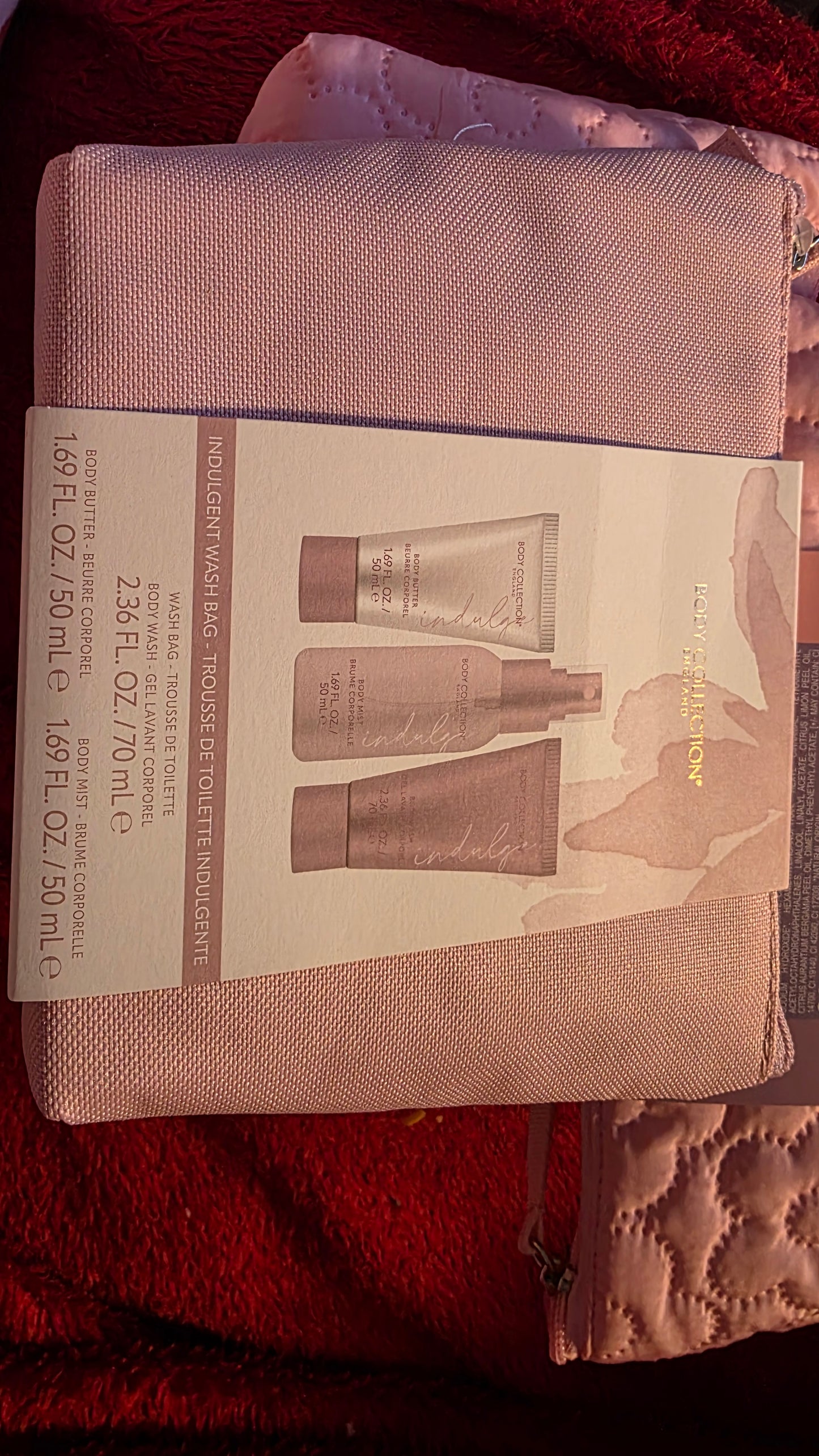 Body Collection Indulgent Wash Gift Bag ( Body - Wash, Butter & Mist)