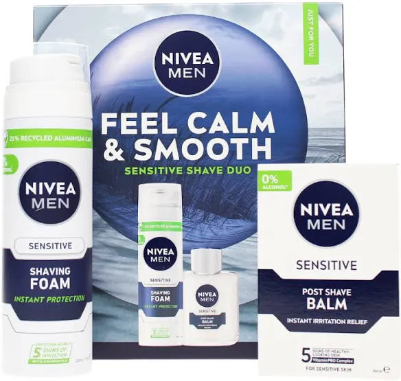 Nivea Men 2pcs Gift Set - Feel Calm & Smooth