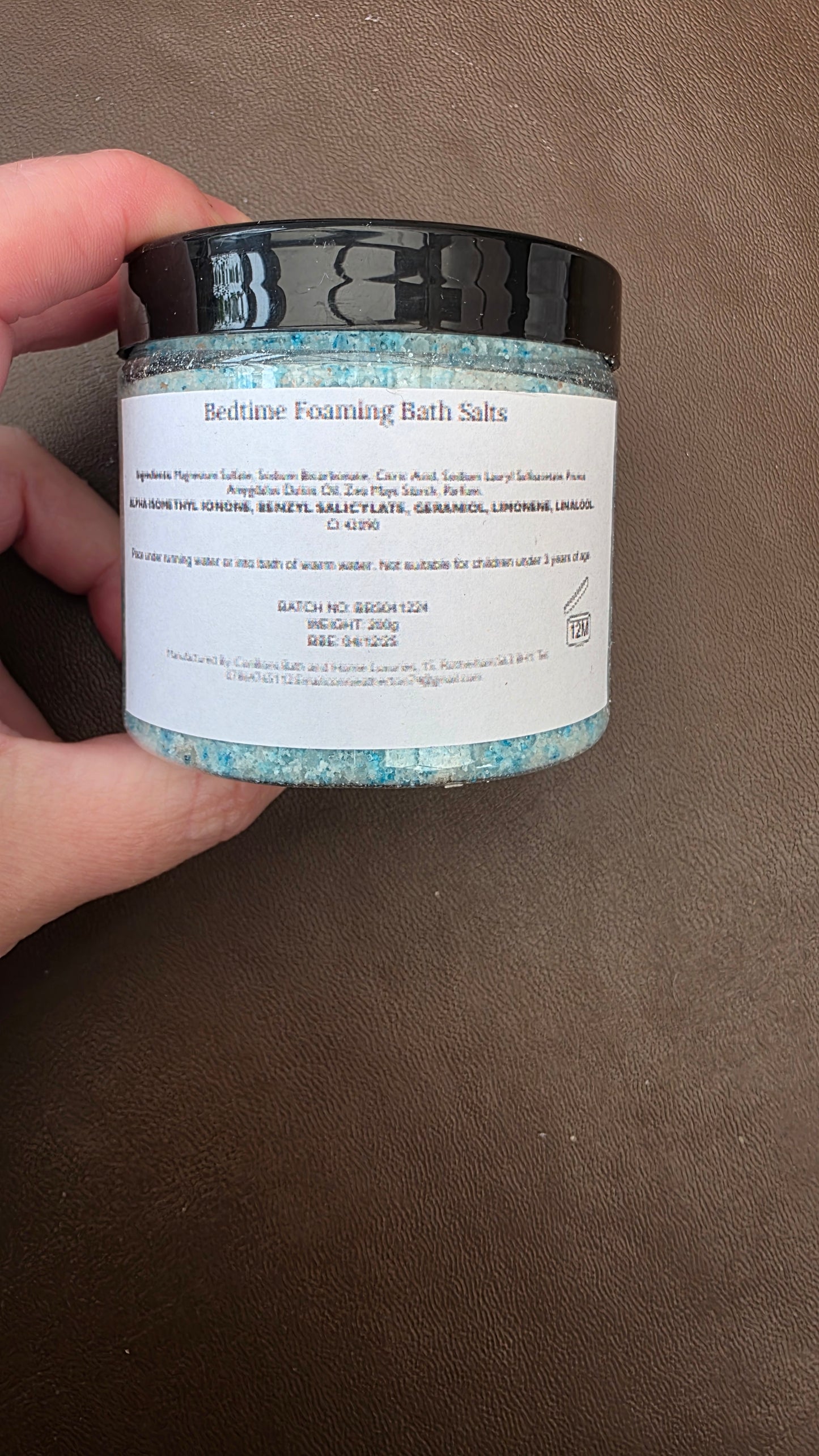 250g handmade bath salts