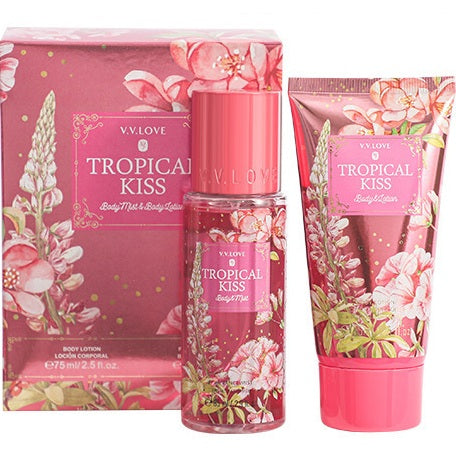 V.V.Love 2pcs Body Lotion 75ml + Body Mist 85ml Gift Set