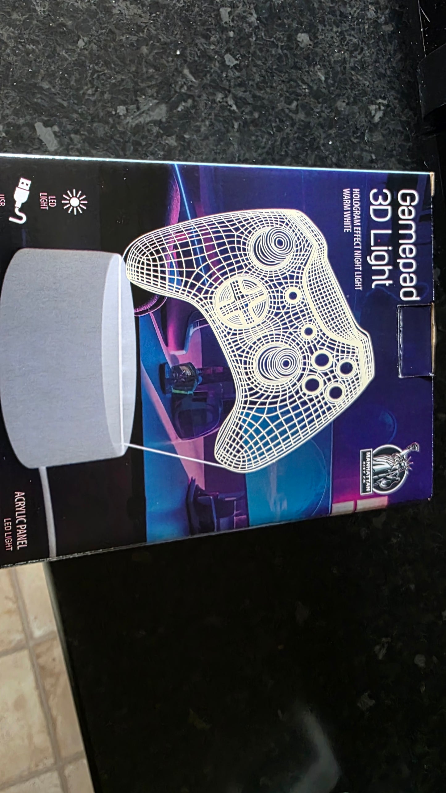 Xbox pad  gaming lights