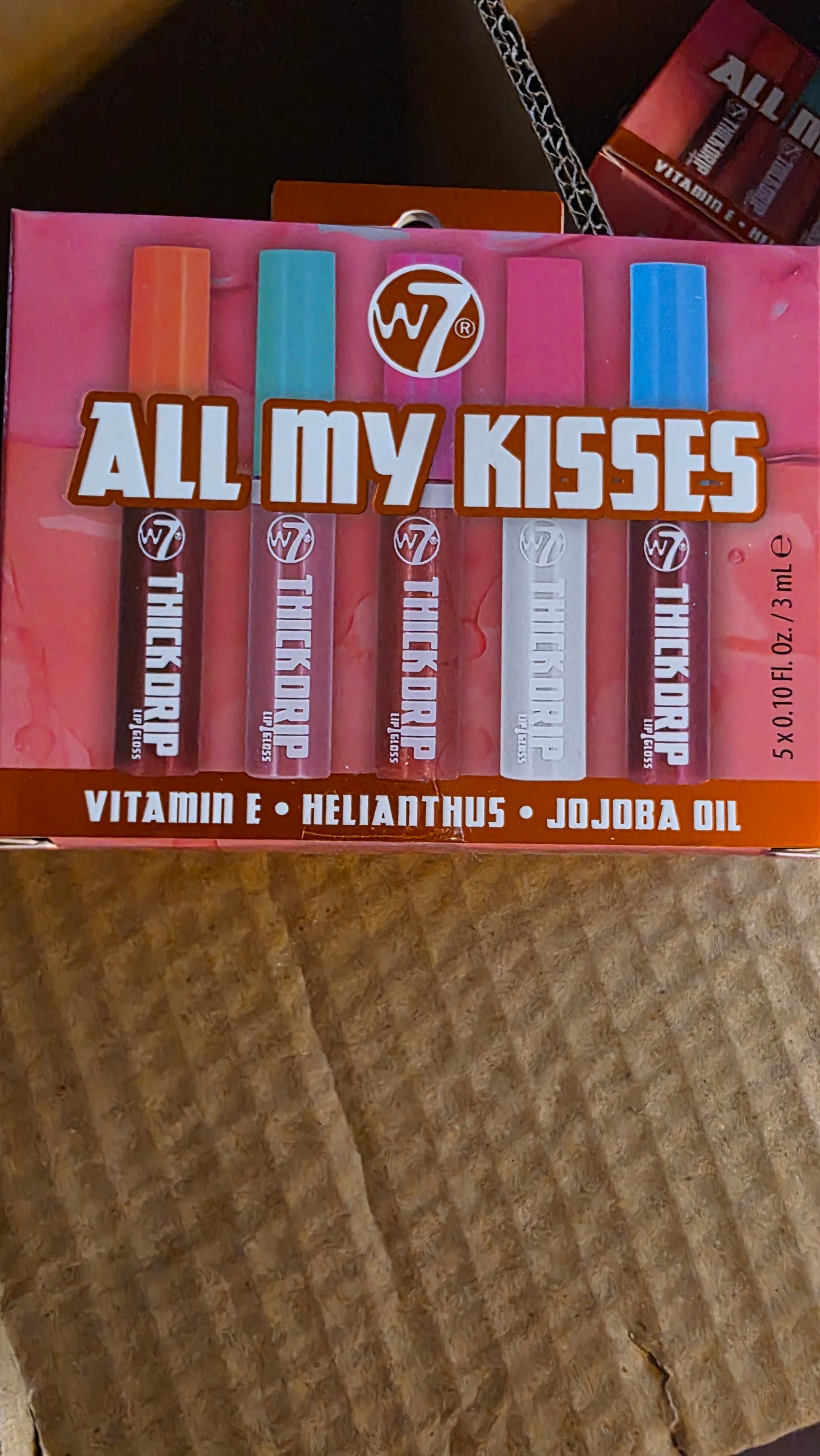 W7 Lip Gloss Gift Set - All My Kisses