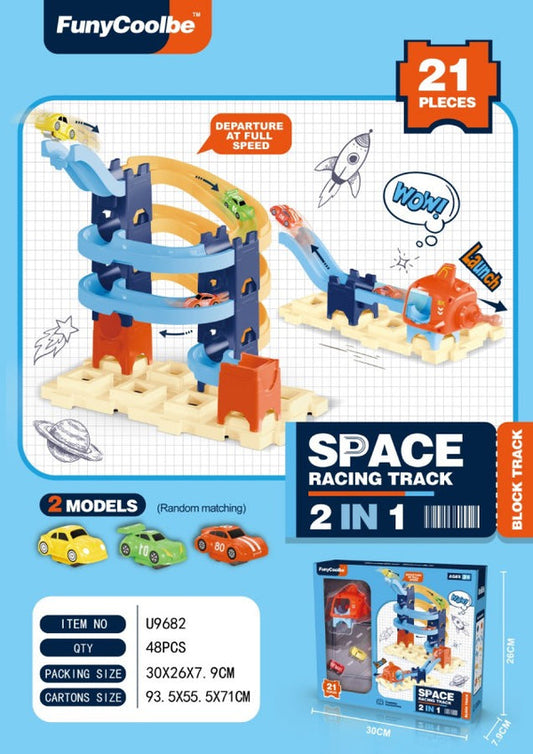 Space Racing Track 2-In-1