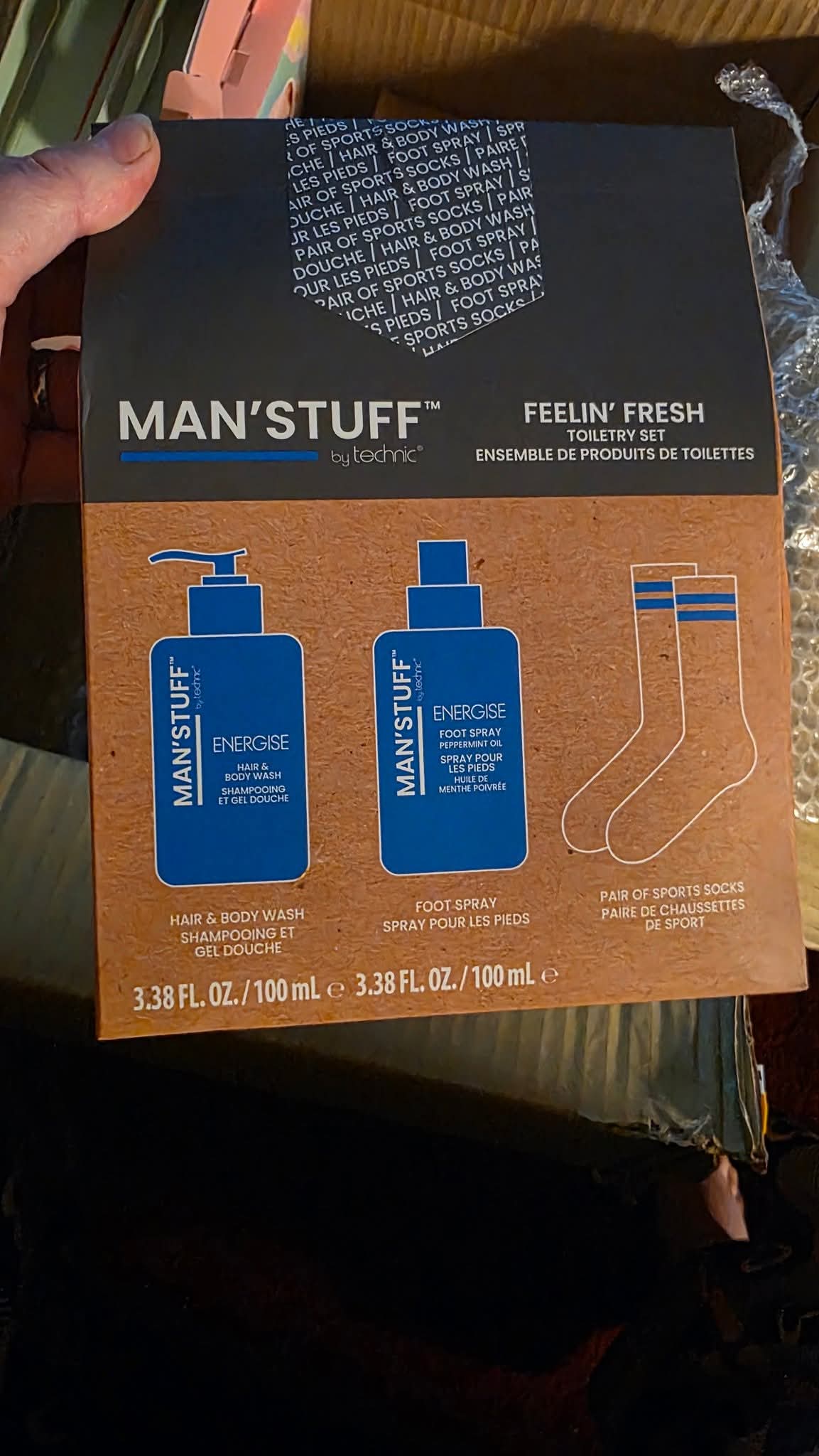 Technic Man's Stuff feelin' Fresh Toiletry Set