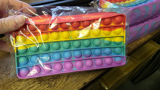 Pop it pencil cases