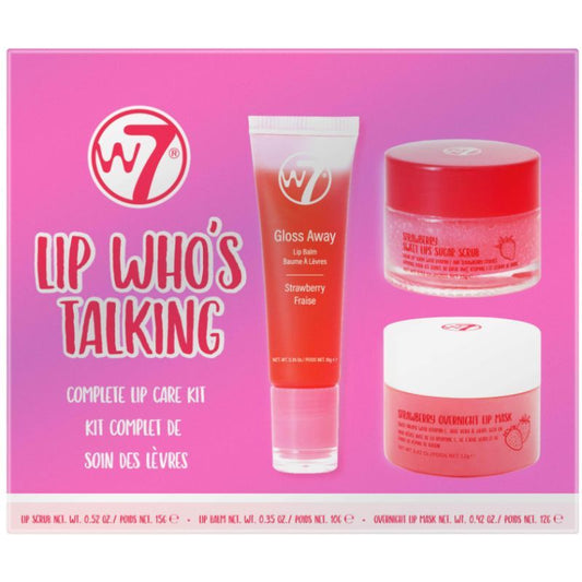 W7 Complete Lip Care Gift Set- Lip Who's Talking