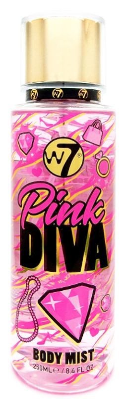 W7 Ladies Pink Diva Body Mist Fragrance