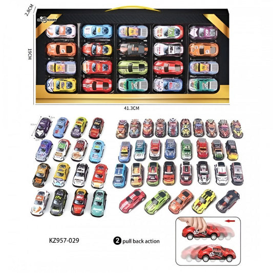 20 Pack Friction Cars