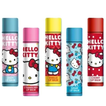 Hello Kitty Lip Balm Gift Set 5 x 4g