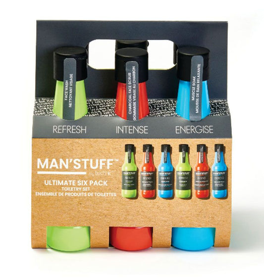 Technic Man's Stuff Ultimate Six Pack Toiletry Set