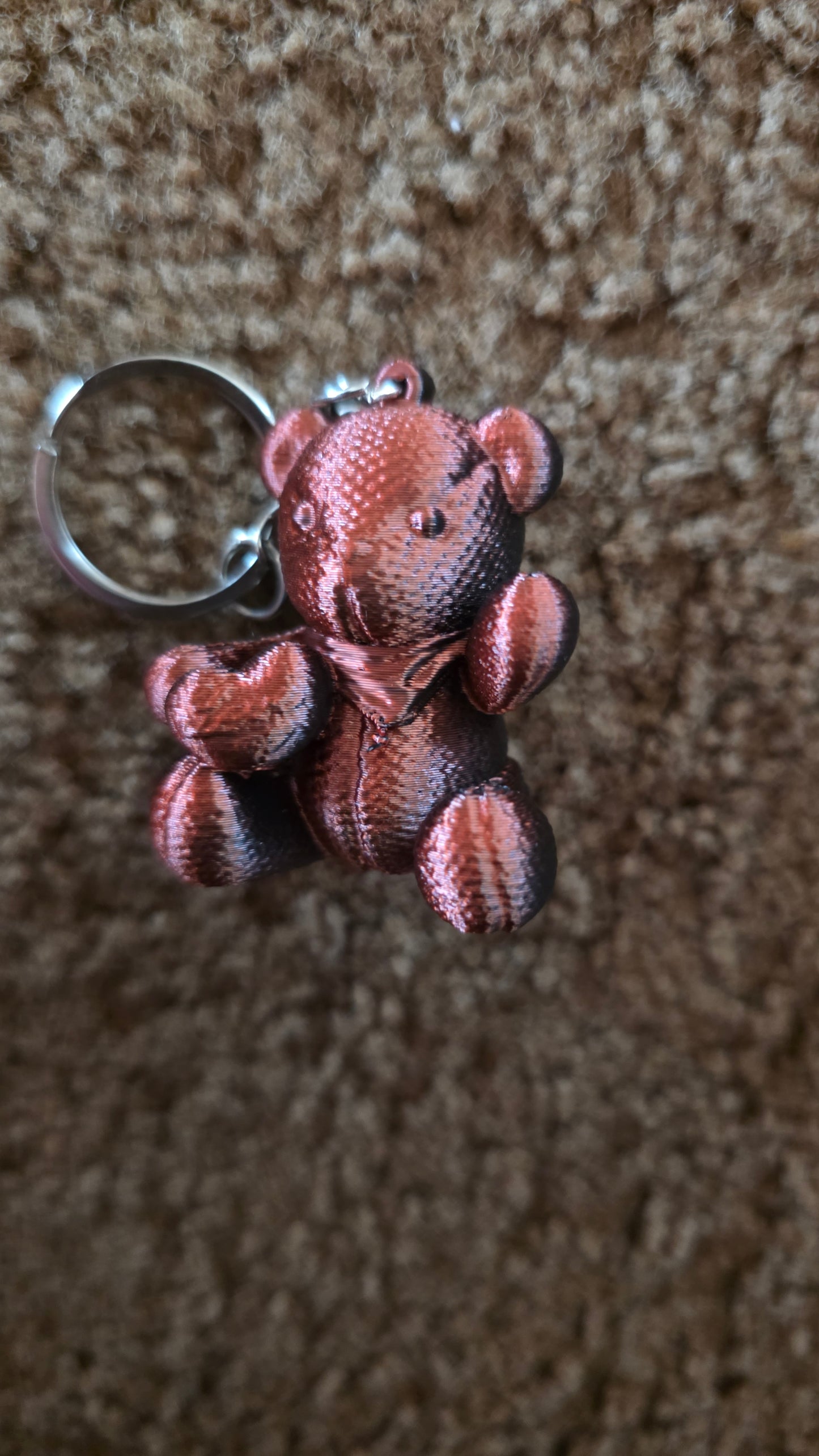 3d teddy keyrings