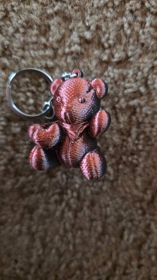 3d teddy keyrings