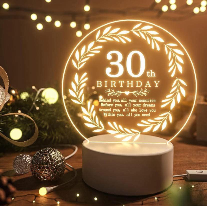 Novelty celebration 3d lights