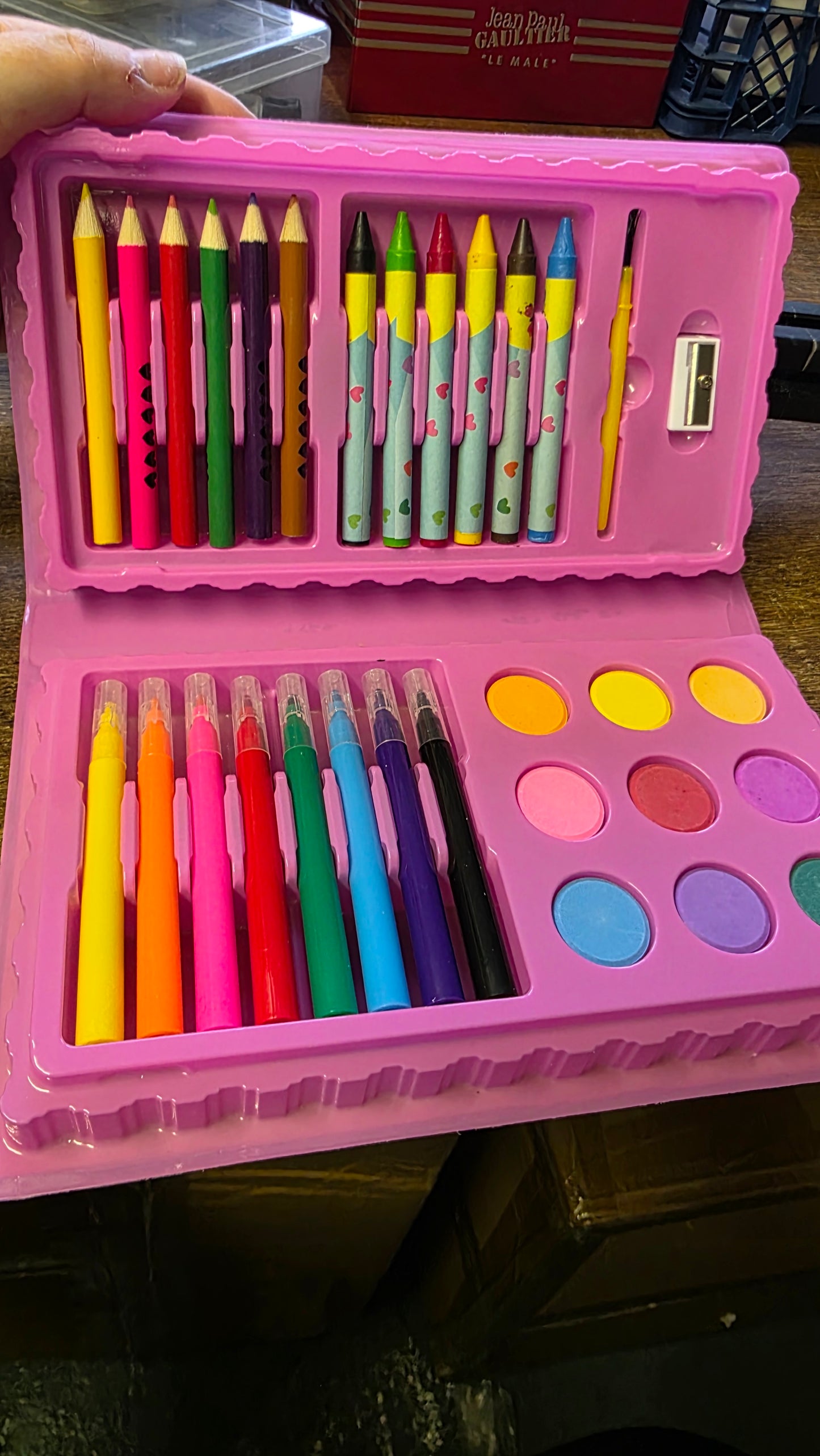31 piece unicorn art set