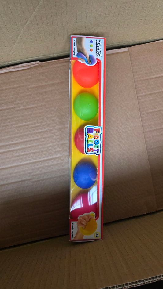 5 pack sensory balls