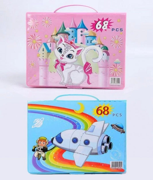 68pcs Stationary