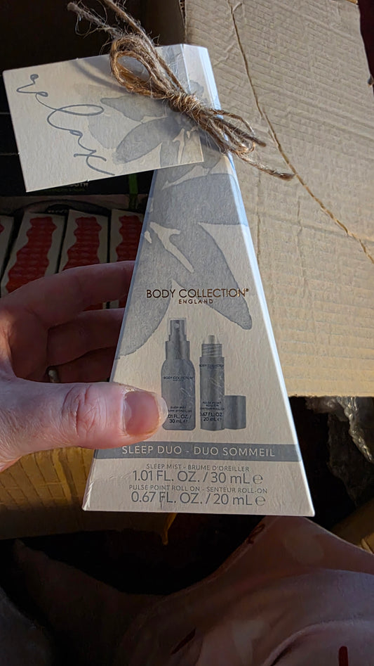 Body Collection Sleep Duo Gift Set ( Sleep Mist & Pulse Point Roll On)