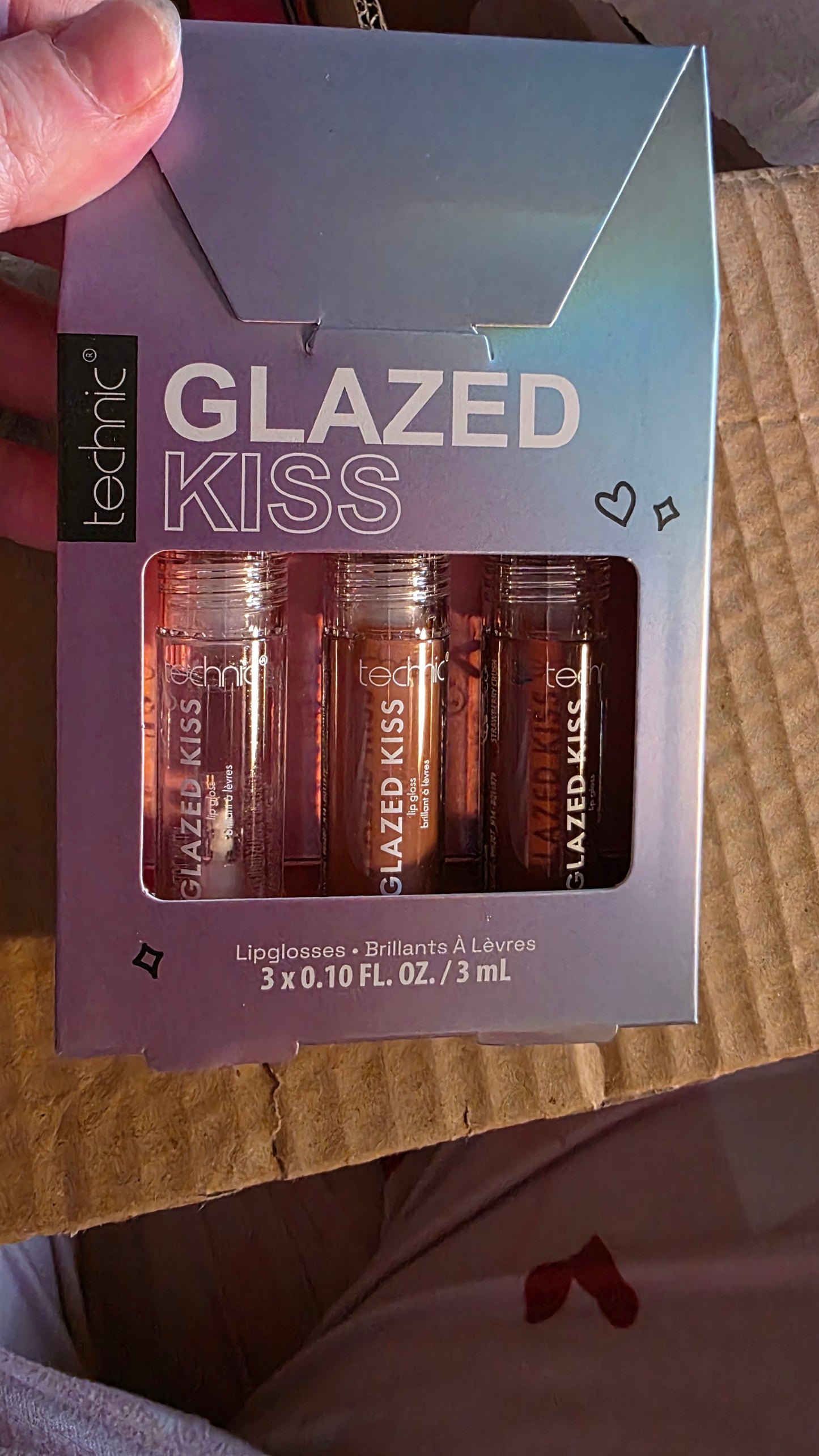 Technic Glazed Kiss Lipgloss Trio Gift Set