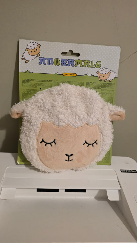 Microwave sheep heat pack