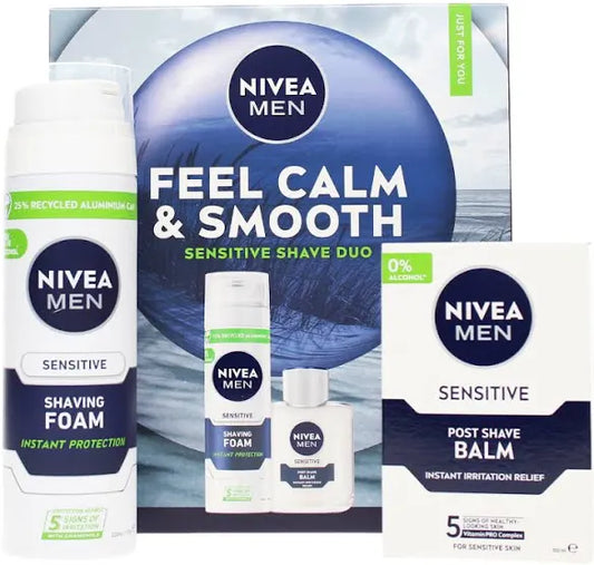 Nivea Men 2pcs Gift Set - Feel Calm & Smooth