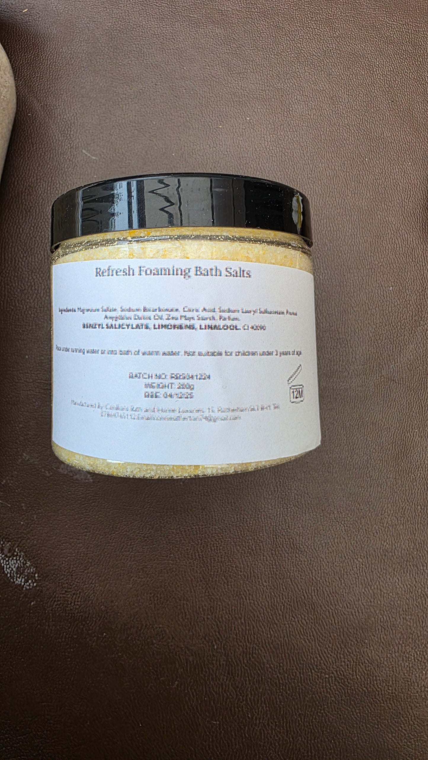 250g handmade bath salts