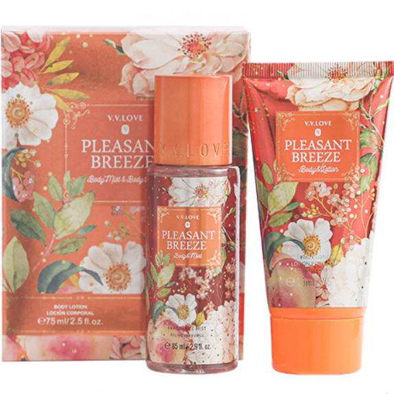 V.V.Love 2pcs Body Lotion 75ml + Body Mist 85ml Gift Set