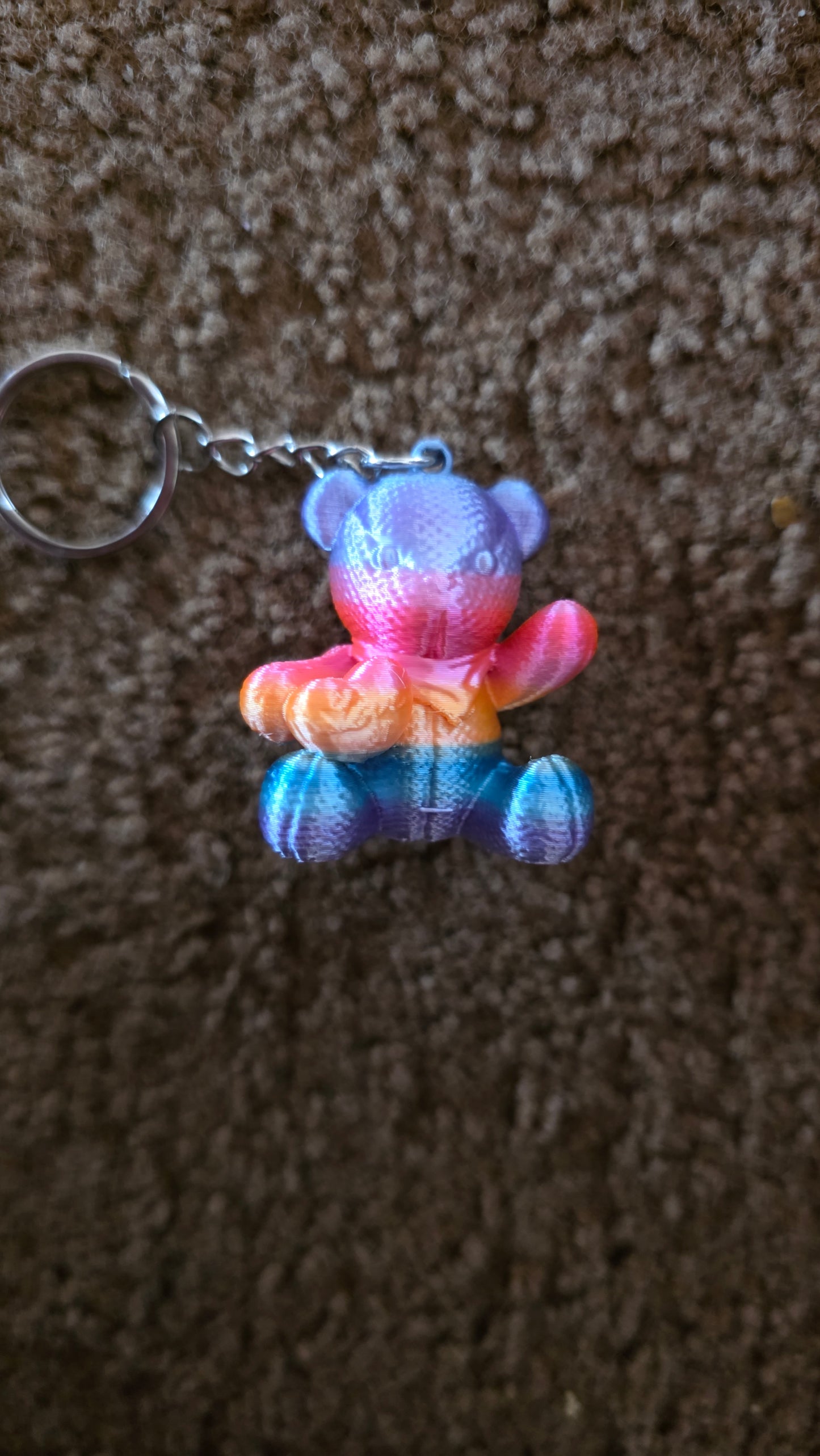 3d teddy keyrings